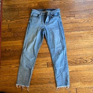 Straight leg jeans